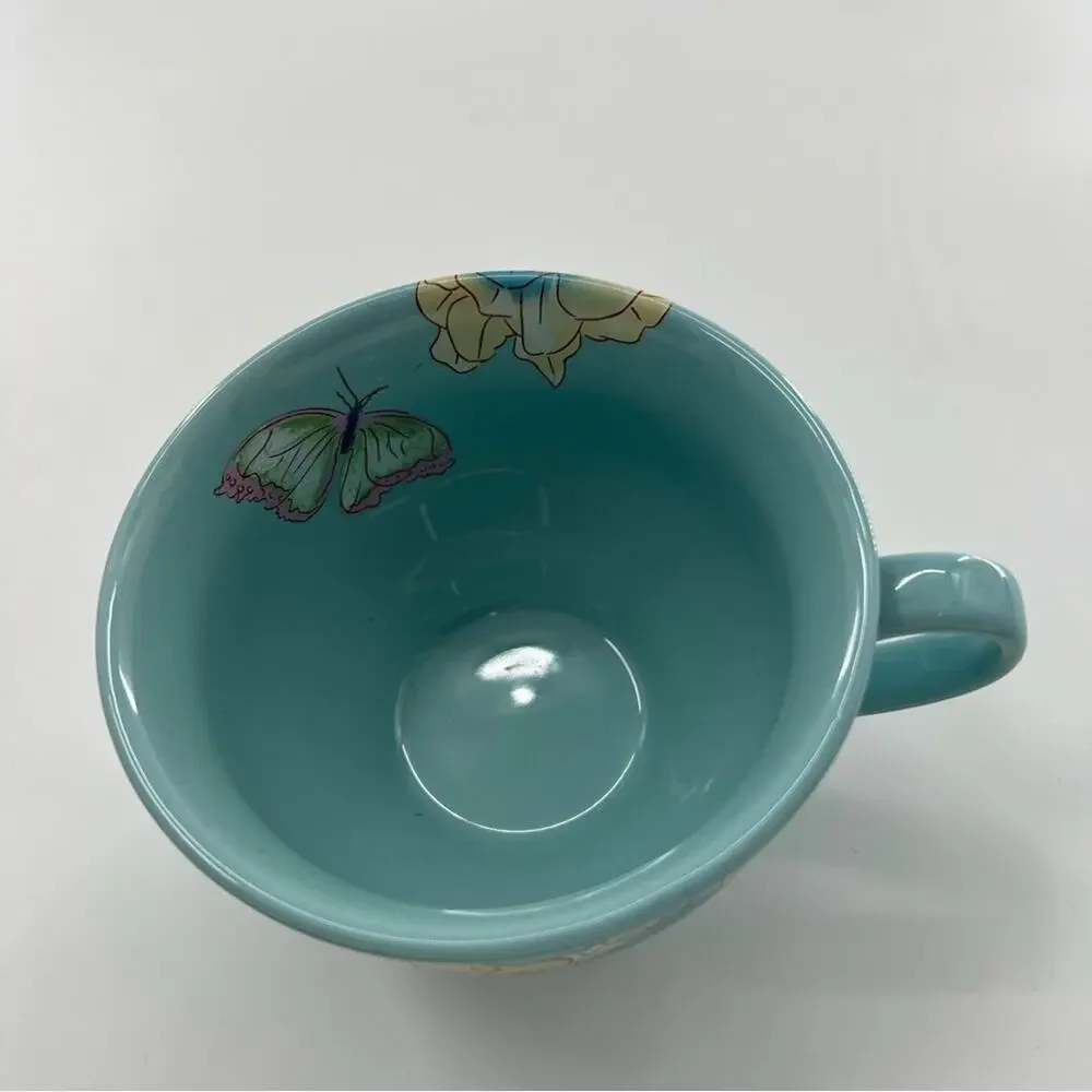Disney Store Cinderella Princess Character Soup Mug Cup Blue